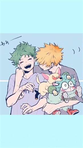 adorable bkdk kitty version 🥹❤️🐾 #mha #bkdk #bakudeku #trendingshorts