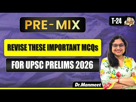 Environment UPSC Prelims Practice Questions | Maps, Species, Biosphere Reserves Revision