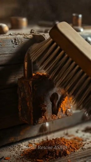 Ancient Rusty treasure Lock Restoration | Will It Open? #satisfying #asmr #restoration #treasure