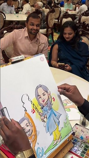 Turning Strangers Into FUNNY Caricatures 😂✍️