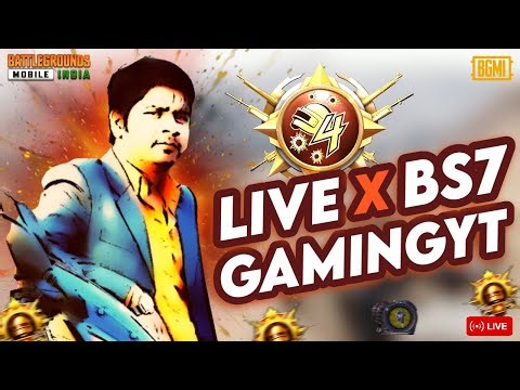 Extreme BGMI Squad Gameplay LIVE | Live with BS7 GAMINGYT | @BS7 GAMINGYT
