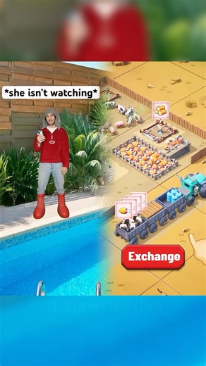 When You Do Handstands In The Pool 🤣 #shorts #relatable