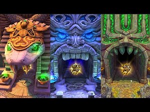 Temple Run 2 All Maps! Blazing Sands Frozen Shadows and Sky Summit
