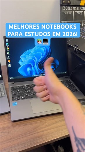 MELHORES NOTEBOOKS P/ ESTUDOS 2026 📚💻 #qnc #notebook #estudos #2026