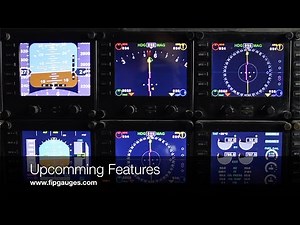 Upcomming fipgauges.com Gauge Features for Saitek Flight Information Panel & SPAD.neXt