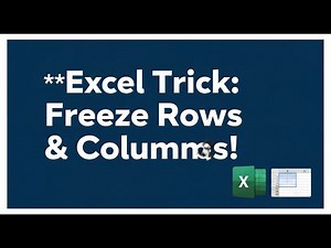 How to Freeze Panes in Excel (Beginner Friendly)