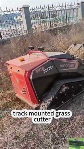 Wireless rubber track flail mower China manufacturer factory distributor#flailmower #mulcher