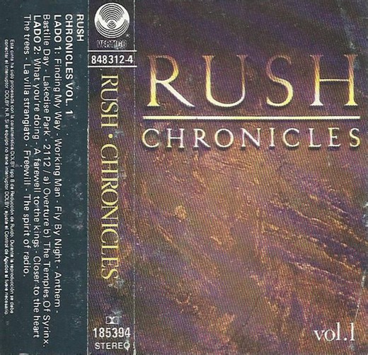Rush - Chronicles Vol. 1