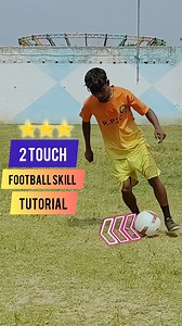 16K views · 1.8K reactions | 2 touch football skill tutorial ⚽掠❤️ #football #skills #trending #viral #explore #like #video #reels #instagram #soccer | Sonu Rajbhar | Facebook