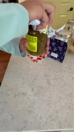 Quilted Cotton Jar Opener – 5" Non-slip Jar Gripper, Handmade Kitchen Essential - Etsy