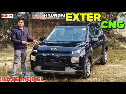 Hyundai EXTER CNG S Base Model Review and Walkaround ✅🔥 l Hyundai Exter S Cng Review l MRCars