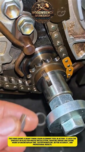 Timing Chain Alignment Tool Hack That Saves Hours of Engine Work! #mechanic #productivity #diy