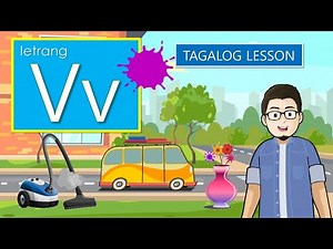 LETRANG V || MGA SALITANG NAGSISIMULA SA TUNOG Vv V || TITIK V Vv ALPABETONG PILIPINO