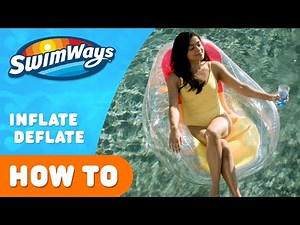 How to inflate & deflate DryFloats with Hyper-Flate by SwimWays