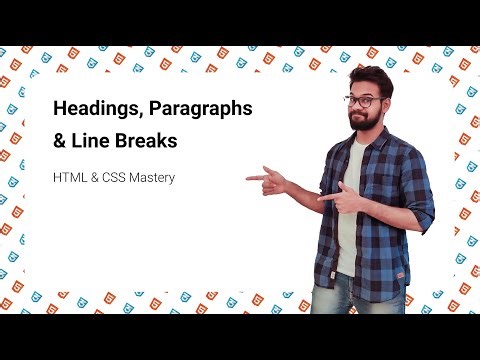 Line Breaks Unleashed: Creating Rhythm in Your Writing | HTML & CSS Mastery - Module 1