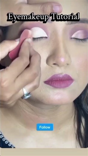 cut crease eye makeup tutorial