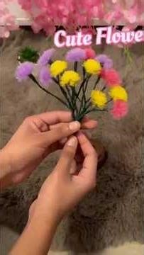 DIY cute Flower🌷🤍