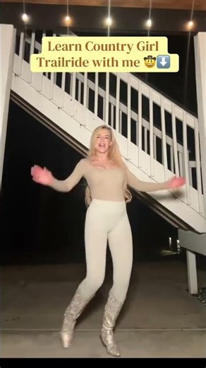 YouTube Title: Country Girl Trail Ride Line Dance Tutorial (Voice + Step Demo) | LuminaFit Opening S