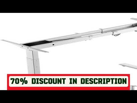 #SucceBuy Standing Desk Frame Electric Stand Up Computer Desk Legs Ergonomic DIY Workstation Base