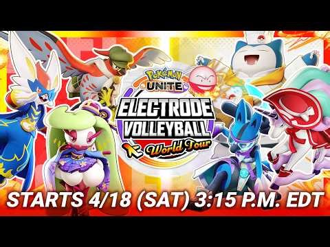 [English] Electrode Volleyball World Tour NA | Pokémon UNITE