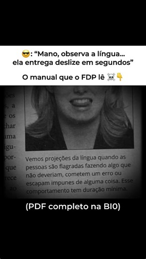 A LÍNGUA nunca mente 👀🔥 #manipulação #napoleonhill #shorts #viral #memes