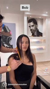 El corte bob es uno de los 3 cortes de pelo 2023 que más se van a llevar este año. | Johnny Torres Salón