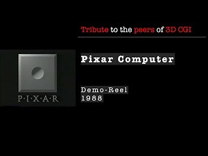 Pixar's, Show Reel, 1988