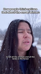 4.2K views · 264 reactions | Do you know why natives don’t like snow?❄️ - #indigenous #funny #nativeamerican #comedy #nativehumor | Eagle Blackbird | Facebook
