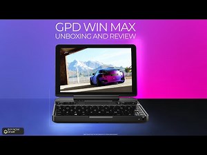 GPD Win MAX Unboxing and Demo with discount code.Windows 10 gaming handheld Intel i5 & Iris Plus 940