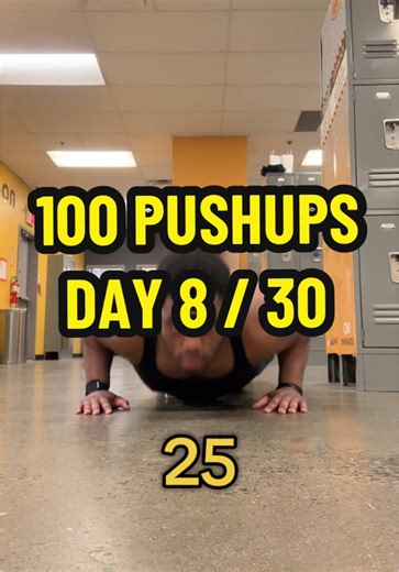 100 Pushups Challenge: Day 8 Workout Routine