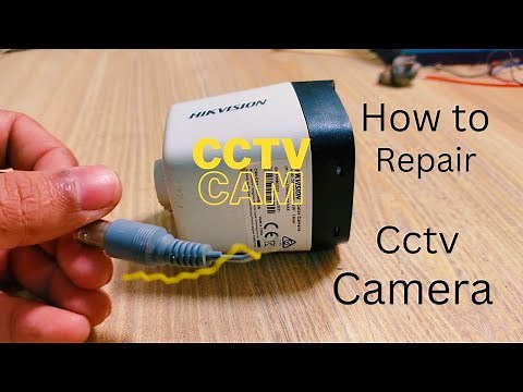 how to repair cctv camera wire || cctv camera no video