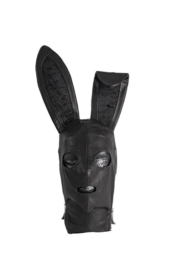 Bad Bunny Black Leather Mask I Halloween Mask I Halloween Costume I Masquerade Mask I Fetish Mask I BDSM Mask - Etsy