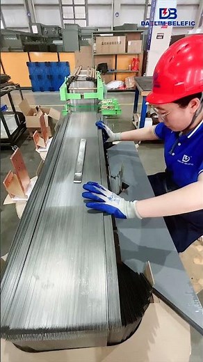 Assembling the Upper Yoke Silicon Steel Laminations Transformer Build