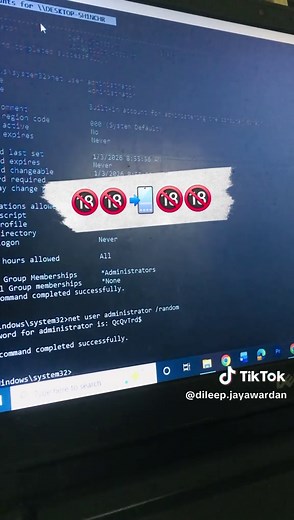 Understanding CMD Commands for Windows Password Management