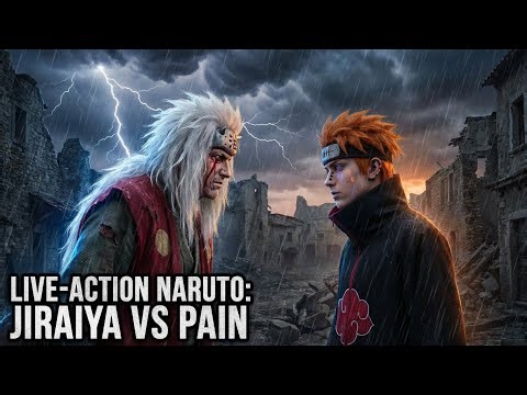 Jiraiya vs Pain: A Cinematic Live-Action Battle (2026) 🔥