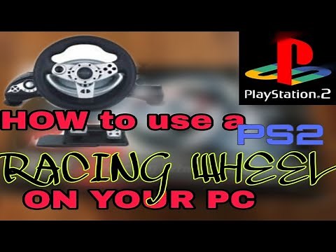 How to use PS2 steering wheel with your PC !!!