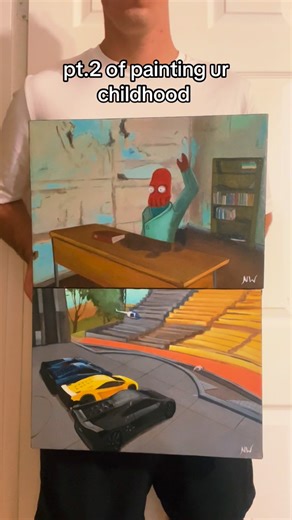 Mike on Instagram: "Here is 2 of my Vanoss Crew Paintings! Link in bio 🤝 NostalgiaWorkshop.com - - - #vanossgaming #nogla #vanoss #vanosscrew #nostalgia #gmod #vanossgamingfanart"