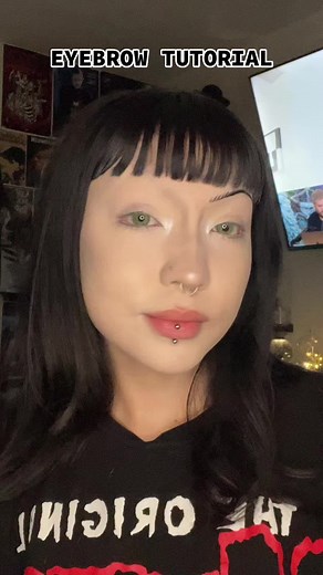 Goth Eyebrow Tutorial