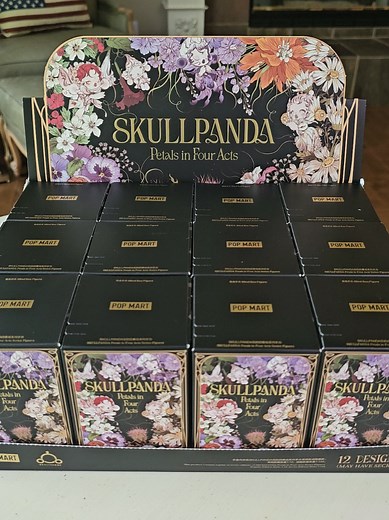 Which Skullpanda stood out to you the most?! • #skullpanda #petalsinfouracts #blindbox #blindboxcase #fyp