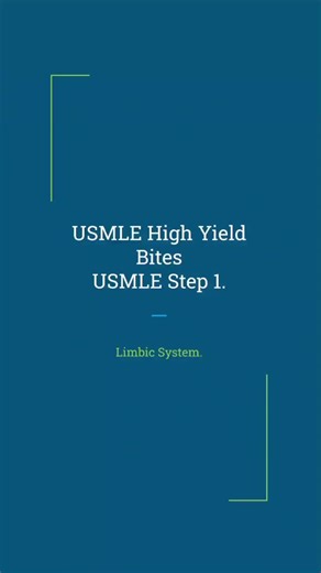 USMLE Step 1: Limbic System High-Yield Intro 🧠📚 #USMLEPrep Kickstart your USMLE Step 1 prep with this intro to the Limbic System! Learn its role in emotion, memory, and more with high-yield facts and mnemonics. Perfect for med students studying neuroscience, limbic system functions, and USMLE Step 1 topics. Stay tuned for the full breakdown, and don’t forget to like and subscribe for more USMLE high-yield bites! 🩺💡 #USMLEStep1 #LimbicSystem #medschool
