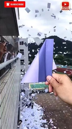 How to make a BIG paper popper 😱🔥 Super easy step-by-step popper tutorial #shorts #viral #origami