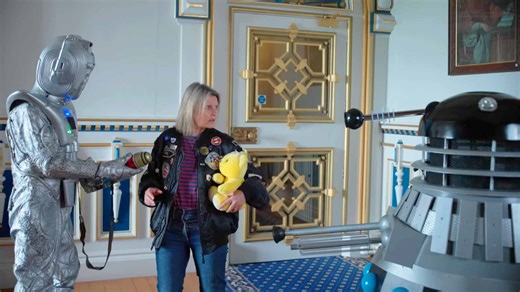 Ace rescues 'Doctor Pudsey' in Doctor Who Children in Need sketch