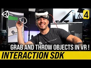 How To Grab And Throw Objects In VR - Interaction SDK #4