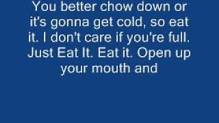 EAT IT Lyrics - WEIRD AL YANKOVIC | eLyrics.net