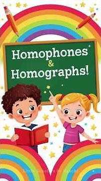 🚀 Let’s explore the tricky but fun world of homophones and homographs! #homophones #homographs