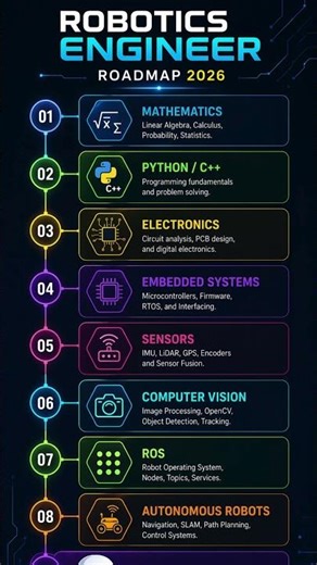 Robotics Engineer Roadmap 2026