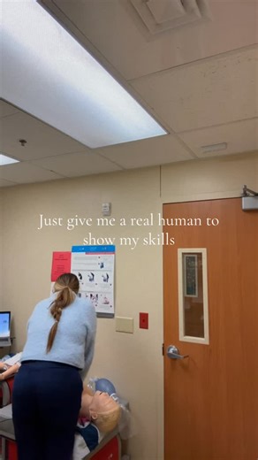 Alex Trevors on Instagram: "Has anyone else fallen victim to the RQI mannequin? I had to close his mouth to ventilate him. 😆😵‍💫 Something important to consider as a non healthcare worker is obtaining your Basic Life Support (BLS) Anyone can do it! CPR saves lives #acls #ernurse #criticalcare #cpr #cardiacarrest"