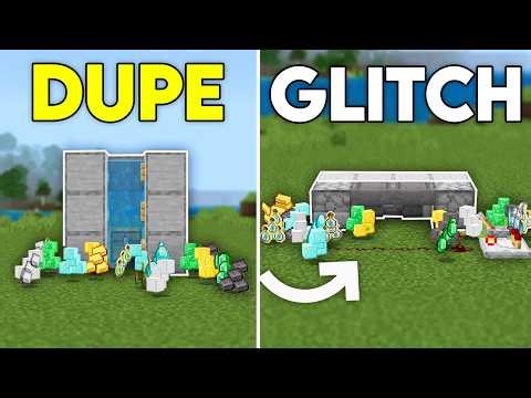 TOP 5 BEST WORKING DUPE GLITCHES in 1.21/26.3+ Minecraft Bedrock!