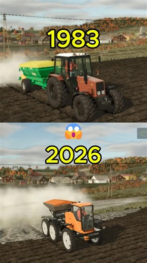 The Evolution of Lime Spraying #farmingsimulator25 #fs25 #farming #shorts #simulator