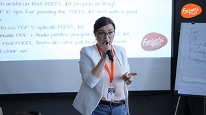 Cum a fost la seminarul gratuit: "Totul despre TOEFL"? Privește acest video, pune un like 👍 și scrie în comentarii dacă vrei să mai organizăm așa tip de evenimente ;) Nu cunoști ce nivel de engleză posezi? Treci acum testul nostru online GRATUIT și află nivelul actual ▶ https://cutt.ly/VmAiur5 📣 Învață engleza online cu Rita 📣 Vezi cursurile online aici ▶ https://cutt.ly/rWzkhr1 | Școala de Engleză - Fantastic English
